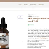 Extra Strength CBD Oil thumbnail