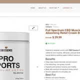Full Spectrum CBD Muscle Rub thumbnail