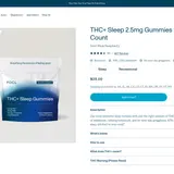 THC+ Sleep Gummies thumbnail