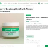 Rescue Relief Balm with Arnica thumbnail