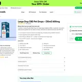 Large Dog CBD Pet Drops thumbnail