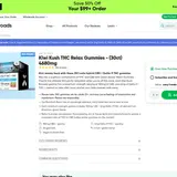Kiwi Kush THC Relax Gummies thumbnail