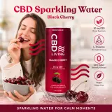 Black Cherry CBD Sparkling Water thumbnail