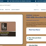 CBD Milk Chocolate Bar thumbnail