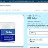 CBD Coconut Scent Salve thumbnail