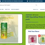 CBD Sparkling Water Mango Guava thumbnail