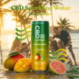 CBD Sparkling Water Mango Guava thumbnail