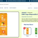 Mango CBD Disposable Vape thumbnail