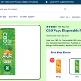CBD Pina Colada Disposable Vape thumbnail