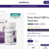 Daily Relief CBD Isolate Capsules thumbnail