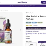 Max Relief + Relax Full Spectrum CBD Oil thumbnail
