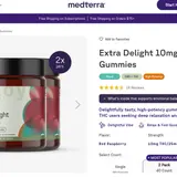 Extra Delight 10mg THC Gummies thumbnail