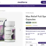 Max Relief Full Spectrum Capsules thumbnail