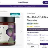 Max Relief Full Spectrum CBD Gummies thumbnail