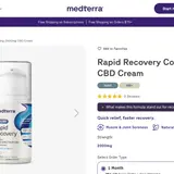 Rapid Recovery Cooling 2000mg CBD Cream thumbnail