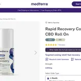 Rapid Recovery Cooling 1200mg CBD Roll On thumbnail