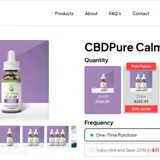 CBDPure Calm thumbnail