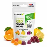 CBD Gummy Drops Bag - Multi-Fruit - thumbnail