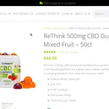CBD Gummies - Mixed Fruit - thumbnail