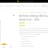CBD Gummy Drops - Multi-Fruit - thumbnail