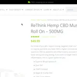 CBD Muscle & Joint Roll On thumbnail