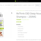 CBD Deep Nourishing Pet Shampoo thumbnail