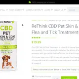 Pet Skin & Coat Natural Flea and Tick Treatment thumbnail