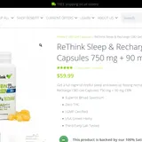 Sleep & Recharge CBD Gel Capsules thumbnail