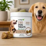 Vegan CBD Dog Treats - Smokey Bacon thumbnail