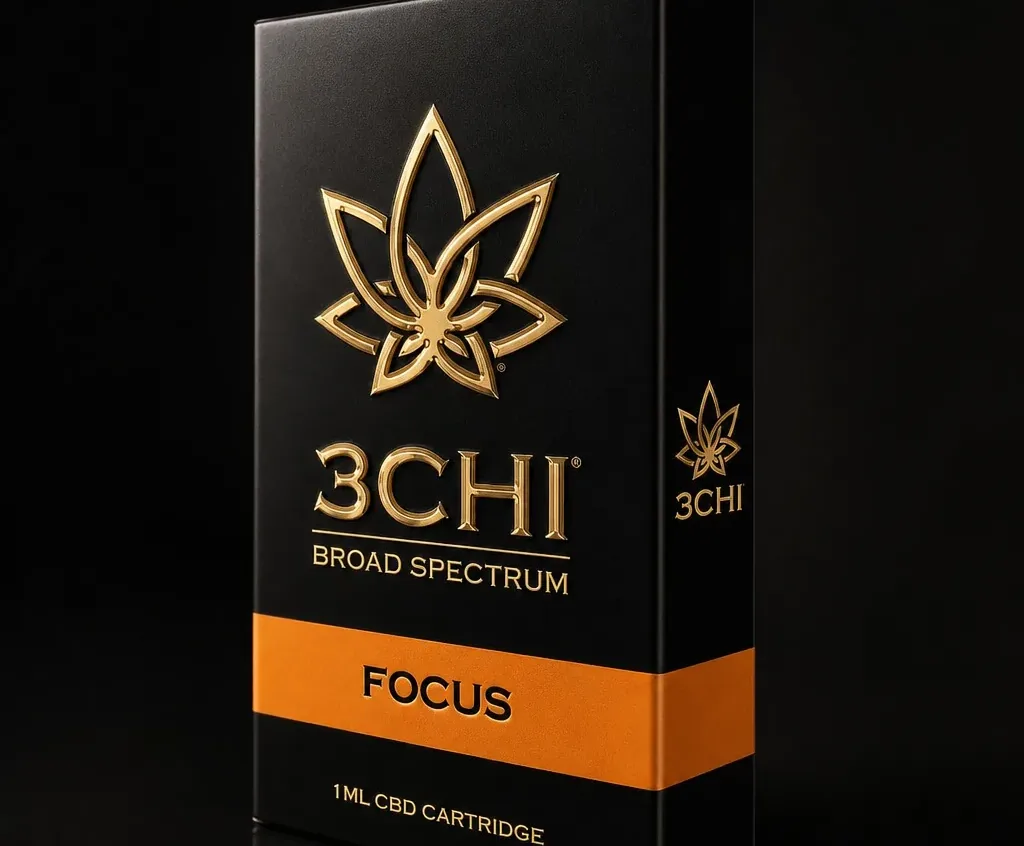 3CHI CBD Focused Blend Vape Cartridge - Focus