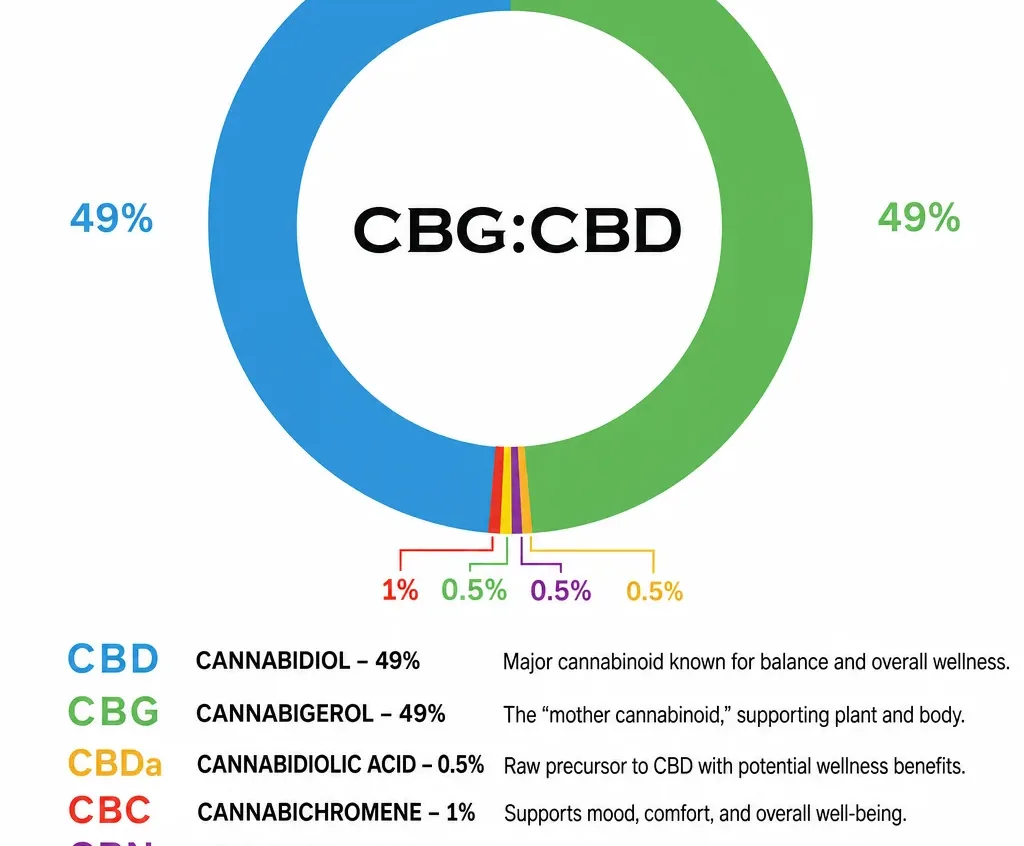 3CHI CBG:CBD Oil image 3
