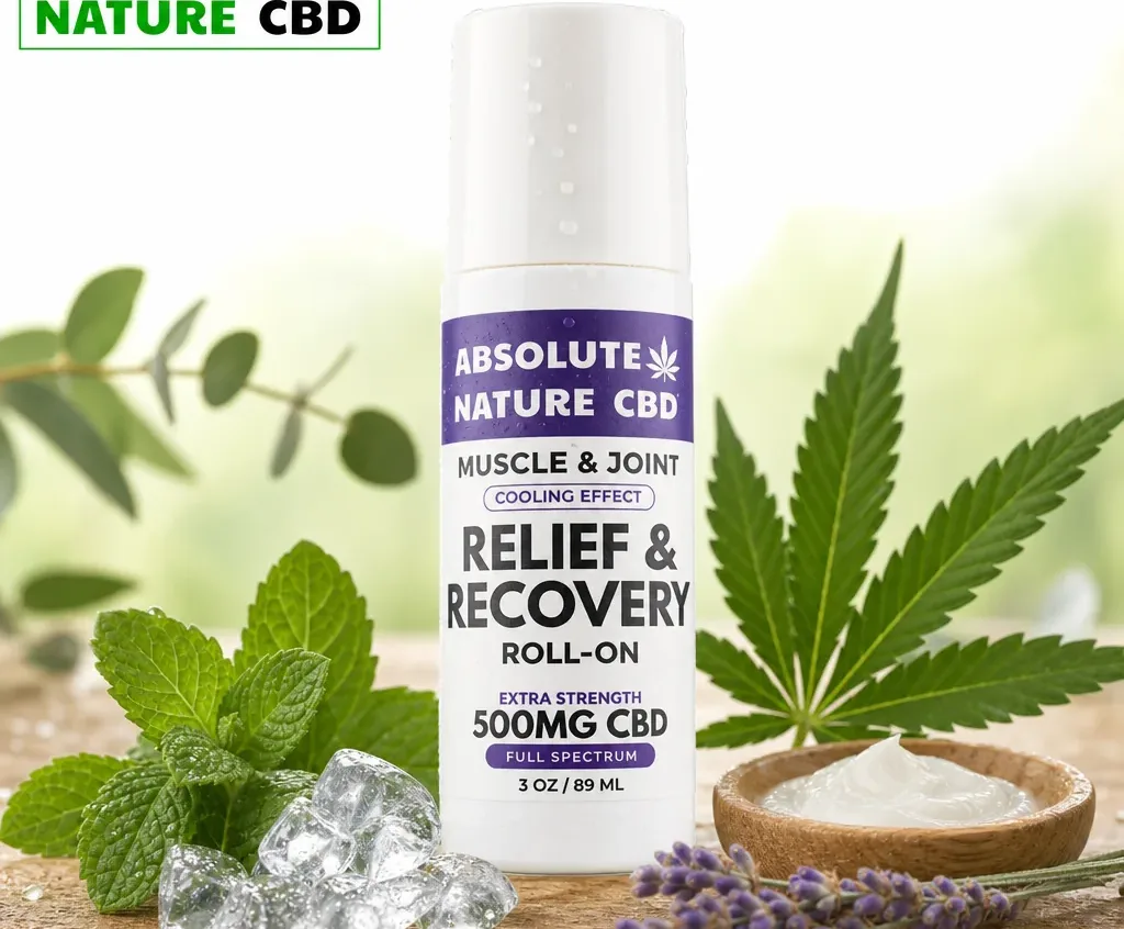 Absolute Nature Full Spectrum CBD Cooling Roll-On