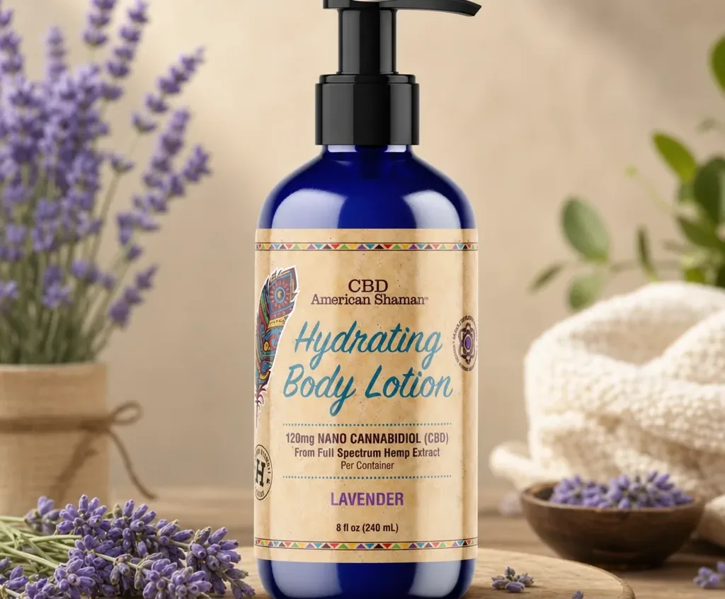 American Shaman CBD Body Lotion with Hemp Oil