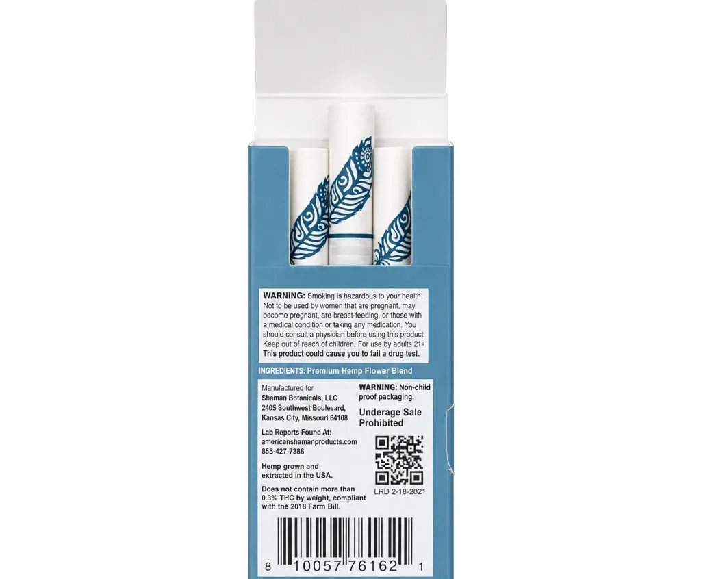 American Shaman CBD Cigarettes image 2