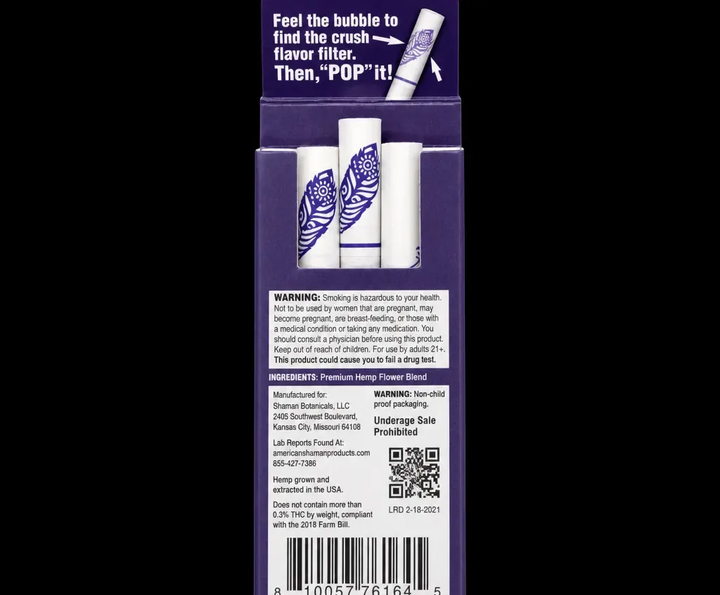 American Shaman CBD Cigarettes image 6