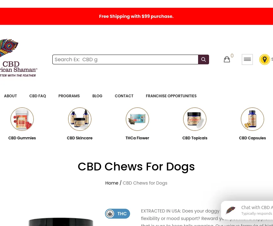 American Shaman CBD Chews for Dogs image 4