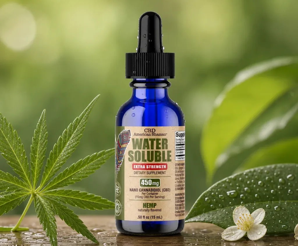 American Shaman CBD Extra Strength Water Soluble THC Free