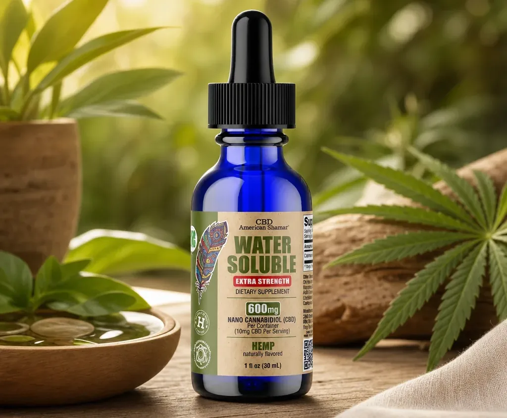 American Shaman CBD Extra Strength Water Soluble THC Free image 2