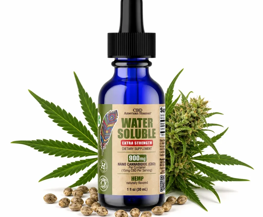American Shaman CBD Extra Strength Water Soluble THC Free image 3