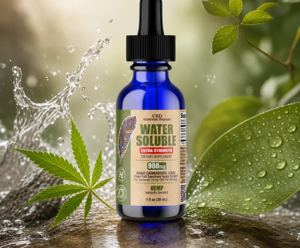 American Shaman CBD Extra Strength Water Soluble image 3