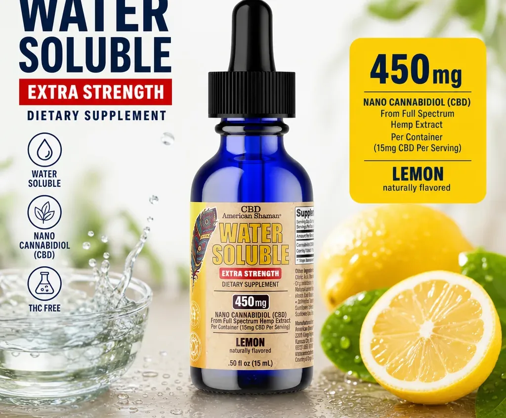 American Shaman CBD Extra Strength Water Soluble image 4