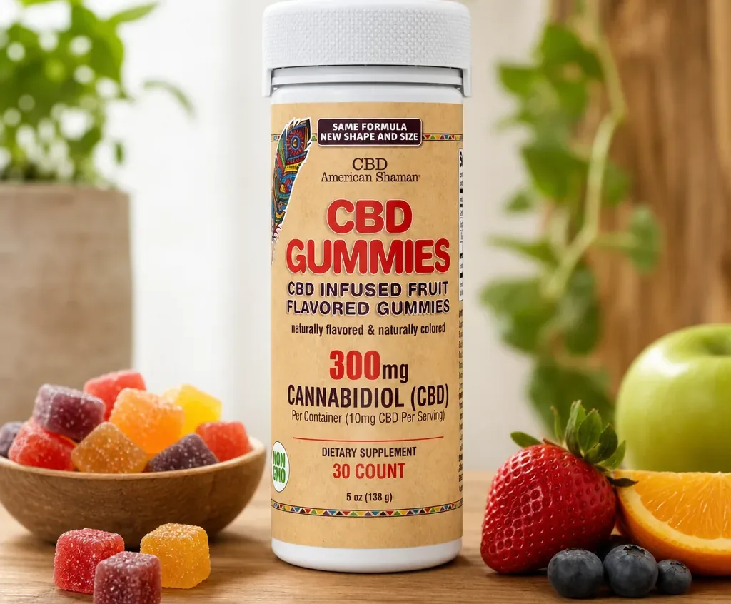 American Shaman CBD Gummies THC Free