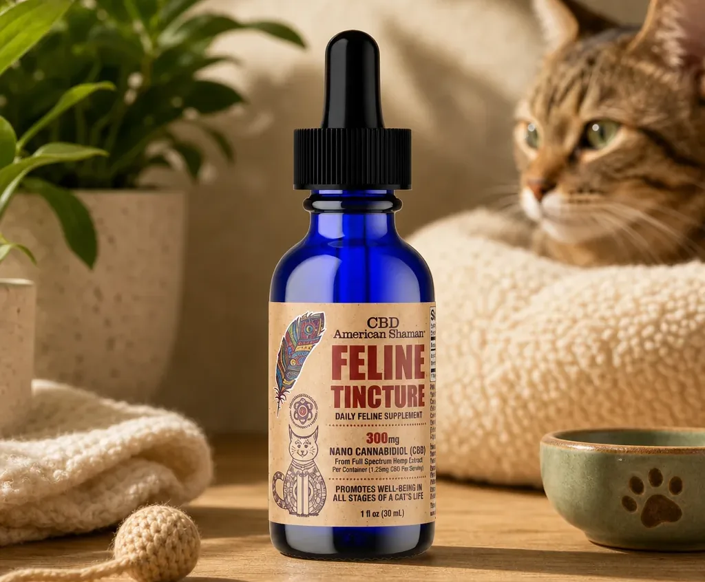 American Shaman CBD Oil for Cats Tincture