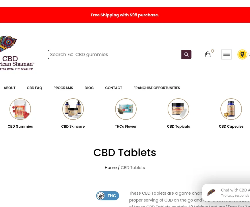 American Shaman CBD Tablets image 2