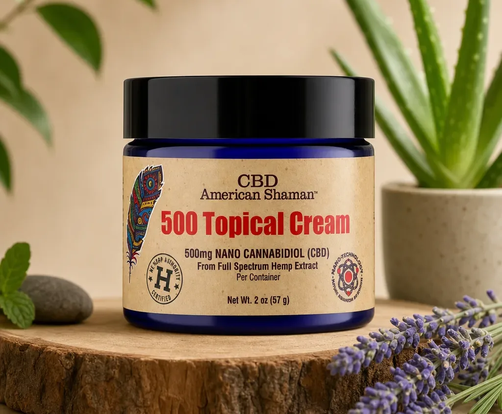 American Shaman CBD Topical Cream