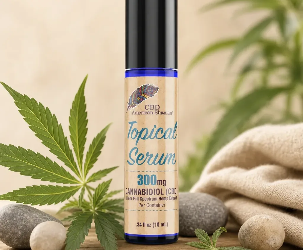 American Shaman CBD Topical Roll-On Serum