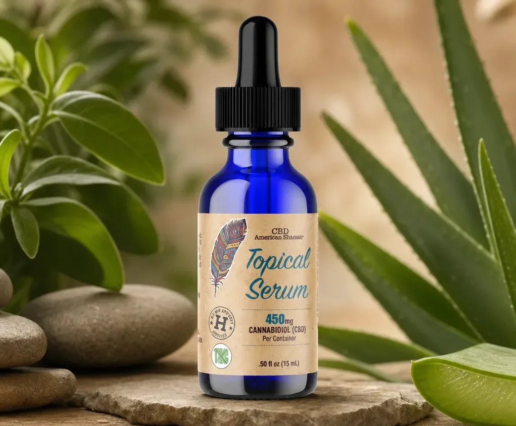 American Shaman CBD Topical Serum THC Free
