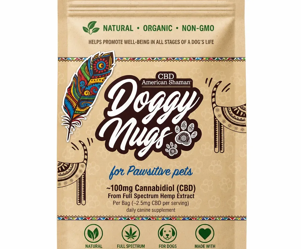 American Shaman Doggy Nugs CBD Dog Treats