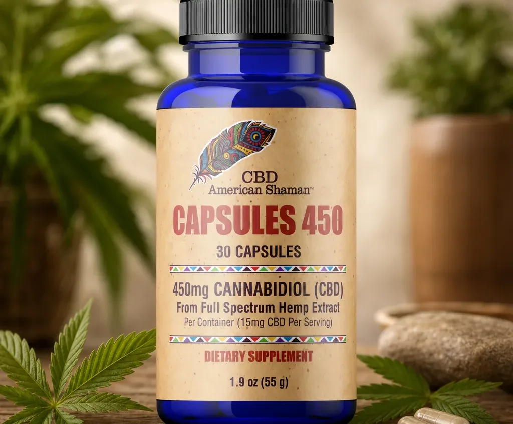 American Shaman Hemp Oil Capsules