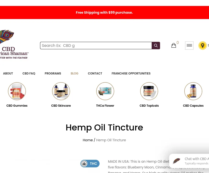 American Shaman Hemp Oil Tincture image 21
